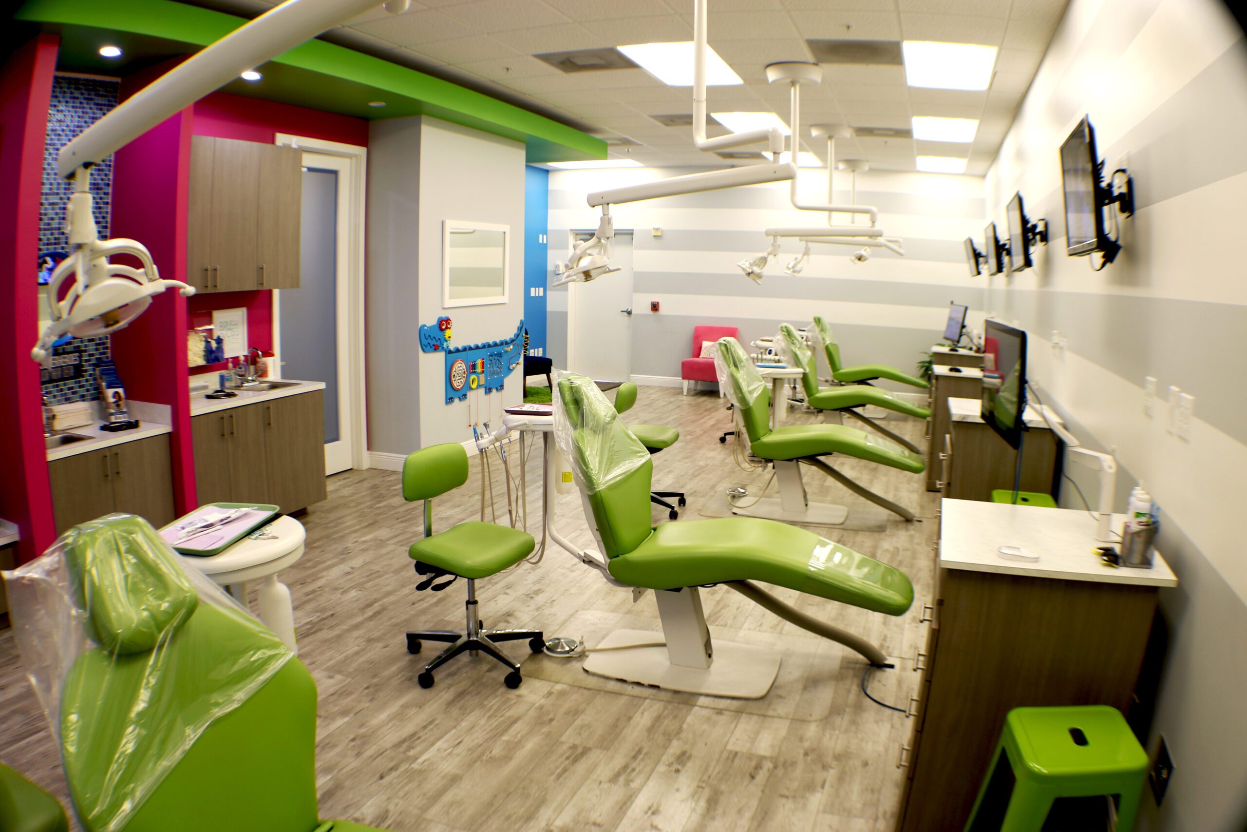 ab pediatric main office dental work stations